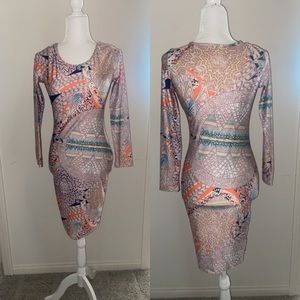 Multicolored dress